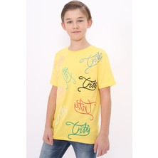 Toontoy Erkek Çocuk Baskılı Tişört
