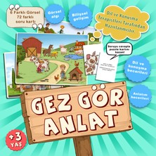Gez Gör Anlat Dil Konuşma Gelişimini Destekleyen Kutu Oyunu