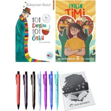 Iyilik Timi ve 101 Deyim 101 Öykü Süleyman Bulut 2'li Set + Hediyeli