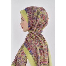 Loryan Scarf Fıstık Yeşili Loryan Scarf Linen Harmony Şal