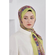 Loryan Scarf Fıstık Yeşili Loryan Scarf Linen Harmony Şal