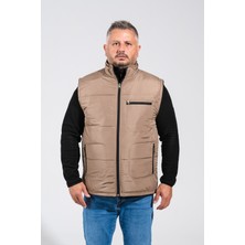 Derin Mavi 4 Cepli Içi Polarlı 6 Renk 9 Beden Kışlık Yelek