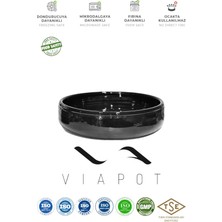 Viapot Bektaşi Battal Boy Fırın Tepsi Tam Sırlı El Yapımı 40X11CM 9000ML