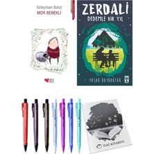 Zerdali Dedemle Bir Yıl ve Mor Benekli 2'li Set + Hediyeli