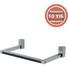 Çelik Banyo Paslanmaz Pirinç Swwor Kare Havluluk