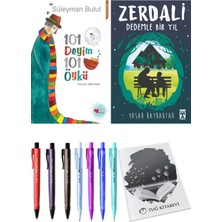 Zerdali Dedemle Bir Yıl ve 101 Deyim 101 Öykü Süleyman Bulut 2'li Set + Hediyeli