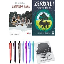 Zerdali Dedemle Bir Yıl ve Zamanda Bisikleti 3 Zamanda Kaza 2'li Set + Hediyeli