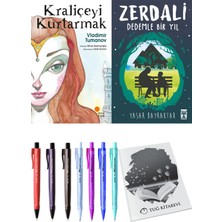 Zerdali Dedemle Bir Yıl ve Kraliçeyi Kurtarmak 2'li Set + Hediyeli