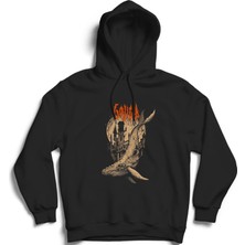 The Fame Gojira, Big Whale 2, Rock Metal Müzik Grubu, Unisex Pamuk Kapüşonlu Sweatshirt Hoodie