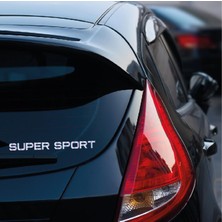 Super Sport Hologram Universal Sticker Etiket Modeli