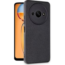 FUJİMAX Xiaomi Poco C61 Kılıf Çizik ve Darbelere Tam Koruma Lens ve Kamera Korumalı Deri Aras Kapak