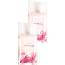 Avon Soft Musk Kadın Parfüm 50 ml. Ikili Set