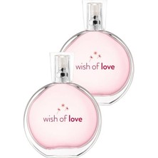 Avon Wish Of Love Kadın Parfüm Edt 50 ml. Ikili Set