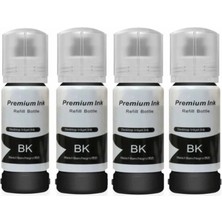 Oratek Epson 103 Ecotank  L3210 Siyah Ithal Muadil Mürekkep 70 ml / 4 Adet