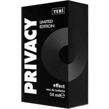 Privacy Limited Edition Effect Edt Erkek Parfümü 50 ml