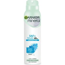 Garnier Mineral Saf ve Temiz Kadın Deodorant 150 ml