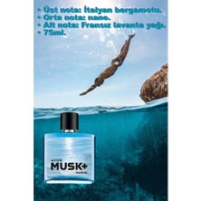 Avon Musk Marine Musk Instinct ve Musk Mineralis 75 ml Erkek Parfüm Seti