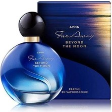 Avon Far Away Beyond The Moon Kadın Parfüm Losyon Sprey Parfüm ve Hediye Çantalı Set