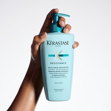 Kerastase Resistance Bain Force Architecte Çok Yıpranmış Kırık Uçlu Saçlar Için Güçlendirici Onarıcı Şampuan 500ml Standart