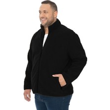 Tüylenme Yapmaz Anti Pilling Erkek Büyük Beden Polar Mont