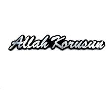 Allah Korusun Pleksi Sticker -Allah Korusun Pleksi Sticker