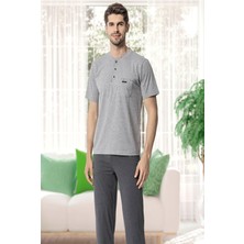 Kly Ekose Şortlu Pijama Takımı