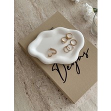 So Home Dekoratif Bulut Tabak Beyaz