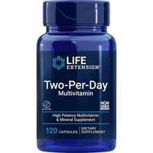 Life Extension Two-Per-Day Multivitamin 120 Capsules