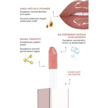 Maxivolumizer Lipgloss 210 - Sunny Glaze - Kalıcı ve Nemlendirici Ruj - Dolgunlaştırıcı Etki