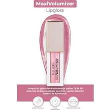 Maxivolumizer Lipgloss 204 - Pearly Queen - Kalıcı ve Nemlendirici Ruj - Dolgunlaştırıcı Etki