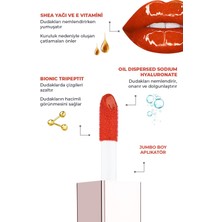 Maxivolumizer Lipgloss 218 - Red Hot Luster - Kalıcı ve Nemlendirici Ruj - Dolgunlaştırıcı Etki