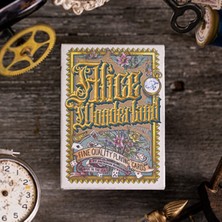 Bicycle Kings Wild Project Alice In Wonderland Premium Oyun Kağıdı Limited Edition Koleksiyonluk Iskambil Kartları