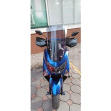 Saw-Tech N-Max 125 ve 155 2015-2020 Uyumlu Uzun Tur Camı 58CM Füme