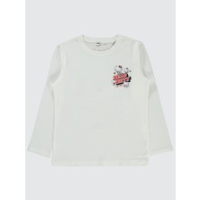 Hello Kitty Kız Çocuk Sweatshirt 6-9 Yaş Ekru