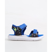 Dudino Siyah - Turuncu Erkek Çocuk Sandalet Parıs