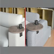 İşsevenler Yan Sehpa Ayarlanabilir Tepsi Dekoratif Modern Tepsi Gordion 2 Adet