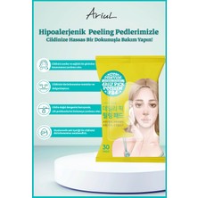 Ariul Hipoalerjenik Formül,Beyaz Aspir Kabuğ Özü,Anti SebumP,Çay Ağacı Yaprağı Yağı Peeling Ped 30 Adet