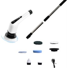 Mauuae Elektrikli Sıkma Temizleyici Mutfak Banyo Lavabo Temizleme Aracı Akülü Küvet Fırçası Kablosuz Elektrikli Temizleme Scrubber (Yurt Dışından)