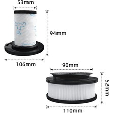 Mauuae Rowenta ZR00907/908 RH98XX/99XX Elektrikli Süpürge Hepa Filtreleri Ön Motor Filtre Aksesuarları Yedek Eki (Yurt Dışından)