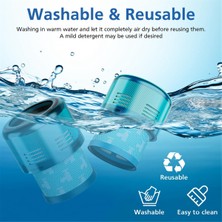 Mauuae Dyson Gen5 GEN5DETECT, GEN5OUTSIZE, Dyson Absolute Akülü Elektrikli Süpürgeler SV23 ve SV24 Için Yedek Filtre (Yurt Dışından)