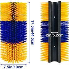 Mauuae Hayvancılık Kazıma Fırçaları, 17,5 x 7,5 Inç Yumuşak At Inek Kazıyıcı Tam Masaj Fırçası, Sırttaki Kaşıntıyı Giderir (Yurt Dışından)