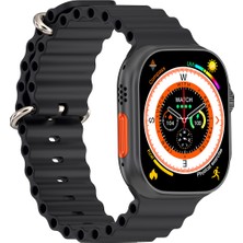 Hytech W69 Watch Ios ve Androıd Uyumlu Mactıve 2.05 Inch Geniş Ekranlı Siyah Akıllı Saat