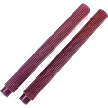 Fuşya Degradeli 2'li Mum 27CM