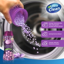 Ultra Clean Granül Çamaşır Parfümü ve Yumuşatıcı - Mor Çiçekler Bahçesi - 275G