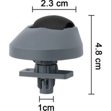 Enclaveinds G10/G20/G10S/S7/T7S/S8 Için Ön Tekerlek Değişimi Elektrikli Süpürge Evrensel 2 Adet (Yurt Dışından)