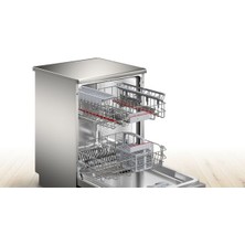 Bosch SMS4IKI62T 60 Cm gümüş Inox Serie 4 solo Bulaşık Makinesi