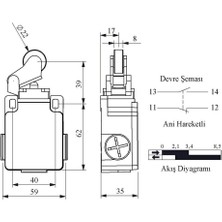 Emas L2K13MIM211 Acısal Hark.22 mm Metal Mak. Kol