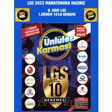 Ünlüler Karması 8. Sınıf LGS 1. Dönem Deneme Seti