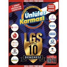 Ünlüler Karması 8. Sınıf LGS 1. Dönem Deneme Seti