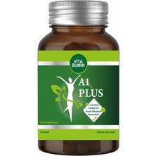 Vitabumin A1 Plus L-Carnitine Yeşil Çay Krom Bromealin İçeren Bitkisel Takviye 30 Kaspül